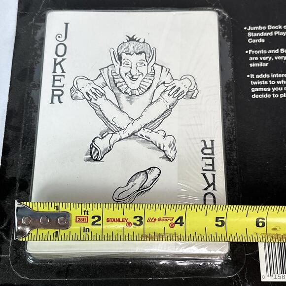 National Lampoons Cheaters Playing Card Set 1993 Jumbo Deck Extremely Rare NEW - Picture 14 of 15